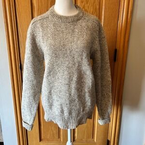 Sierra Designs Britches Wool Blend Crew‎ Neck Sweater Womens Medium M Outdoors